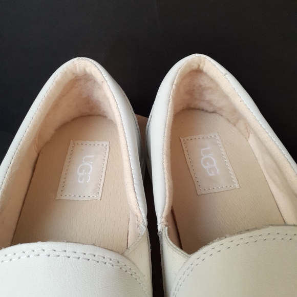 SALE! New UGG Kitlyn Leather Sneakers sz 10 - Picture 4 of 9